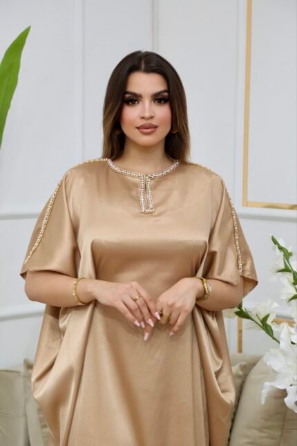 فستان نرجس-بيج