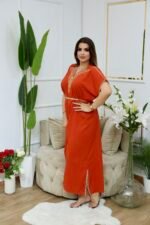 فستان توليب-أحمر - الصورة 3