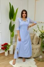 فستان كاميليا-أزرق - الصورة 4