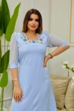 فستان كاميليا-أزرق - الصورة 3