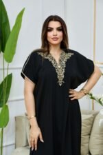 فستان توليب-أسود - الصورة 3